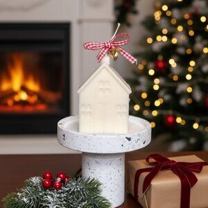 Christmas Cottage Candles | Holiday Decor
